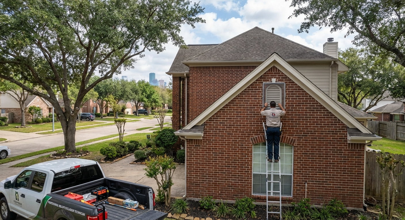 Critter Proofing Homes in Houston