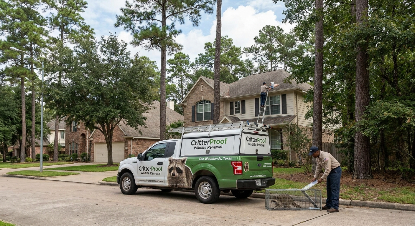 The Woodlands, TX Wildlife Removal