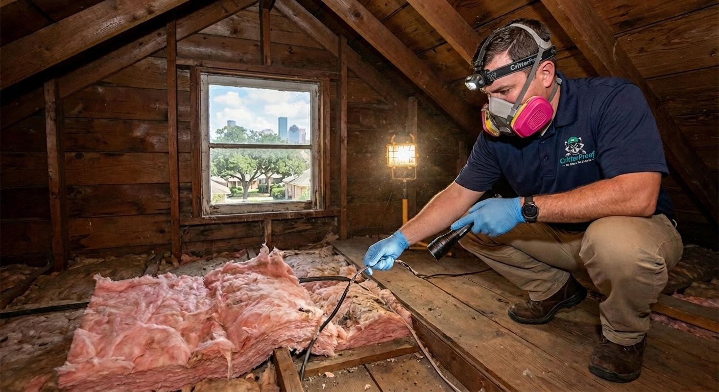 Attic Inspection Services in Houston