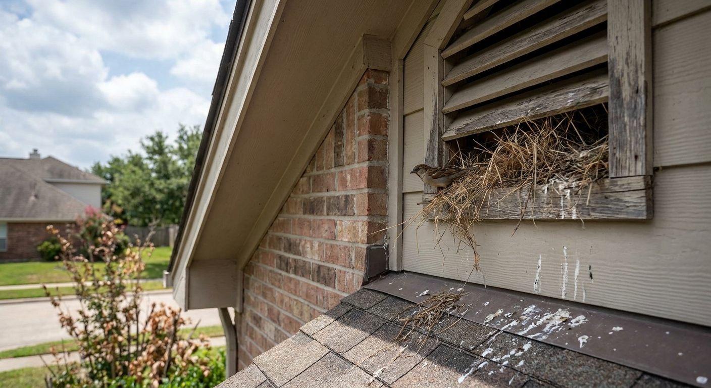 What to Do if Birds are Nesting in Your Houston Home