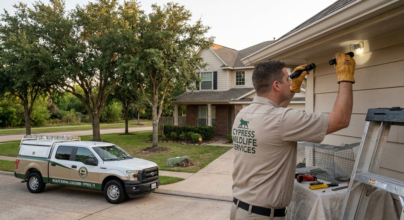 Wildlife Removal Services in Cypress, TX