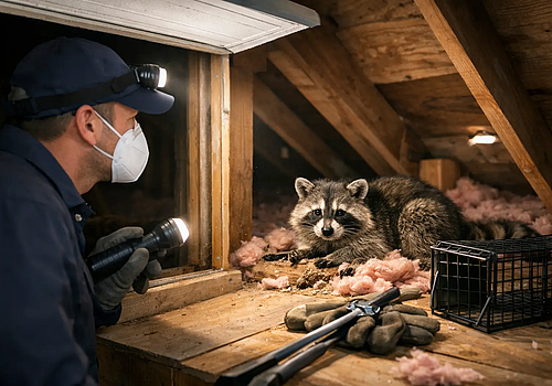Animal in Attic Removal Done Right