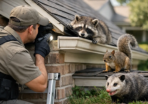 Free Wildlife Inspection Houston Homeowners Need