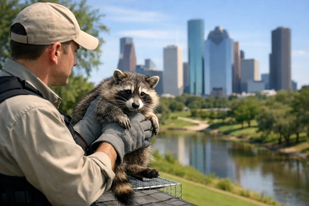 Humane Wildlife Removal in Houston