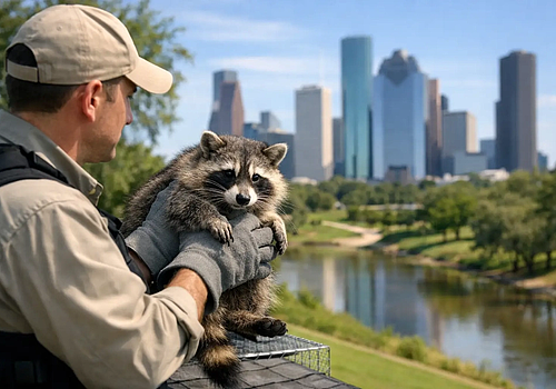 Humane Wildlife Removal in Houston