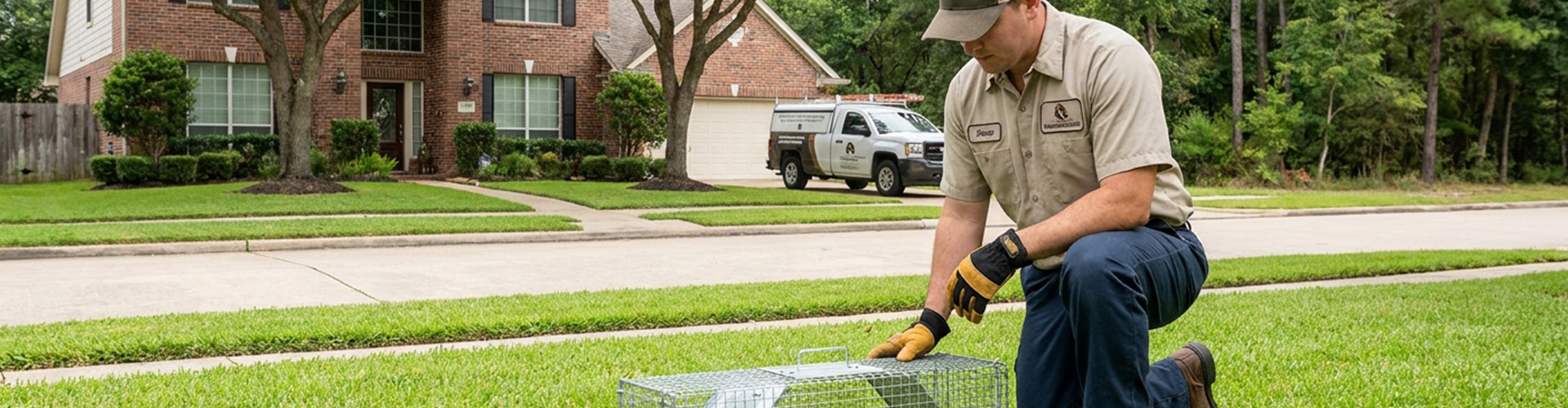 Fulshear Wildlife Expert Removing Wildlife from Home