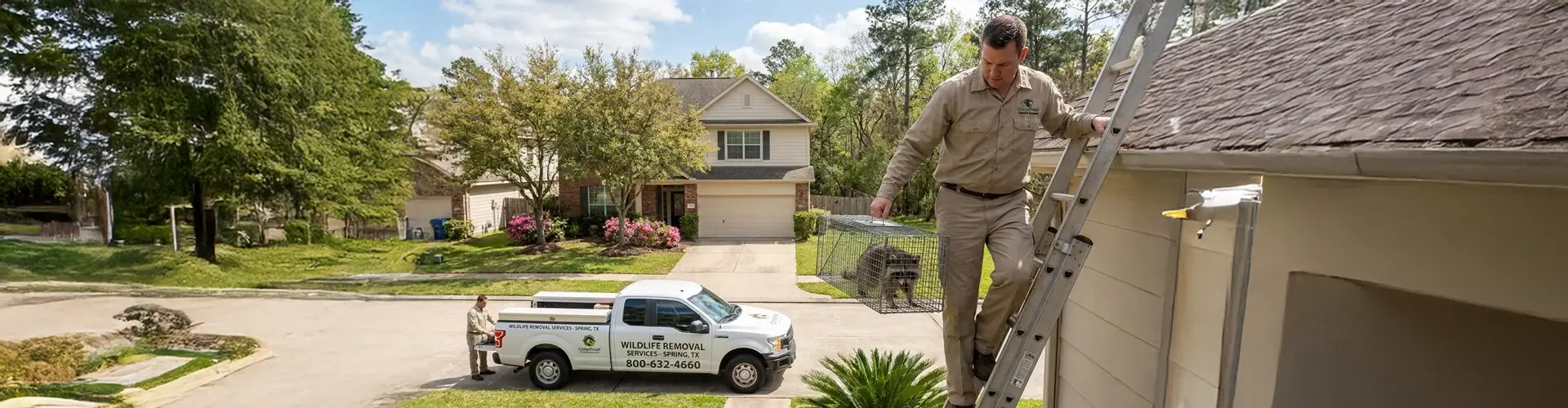 Wildlife Removal Services in Spring, TX